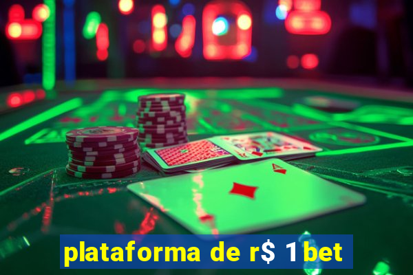 plataforma de r$ 1 bet